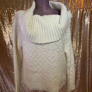 John+Jean Knit Sweater Winter White Large